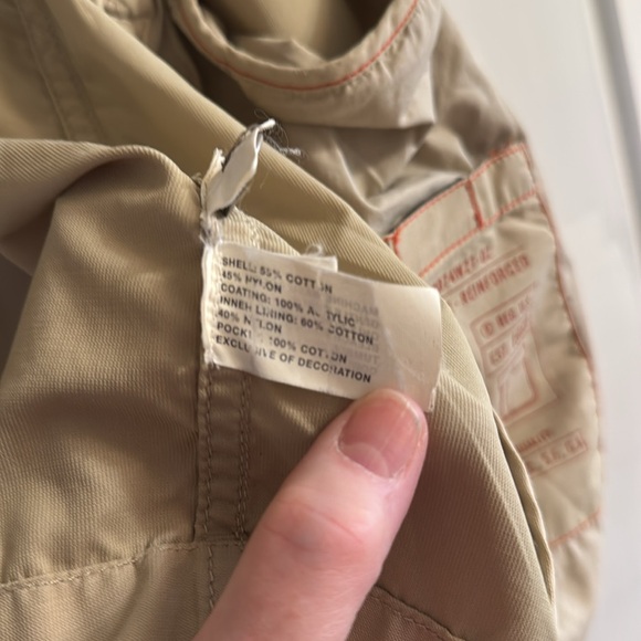 GAP rain coat full zip short size XL - Picture 10 of 12